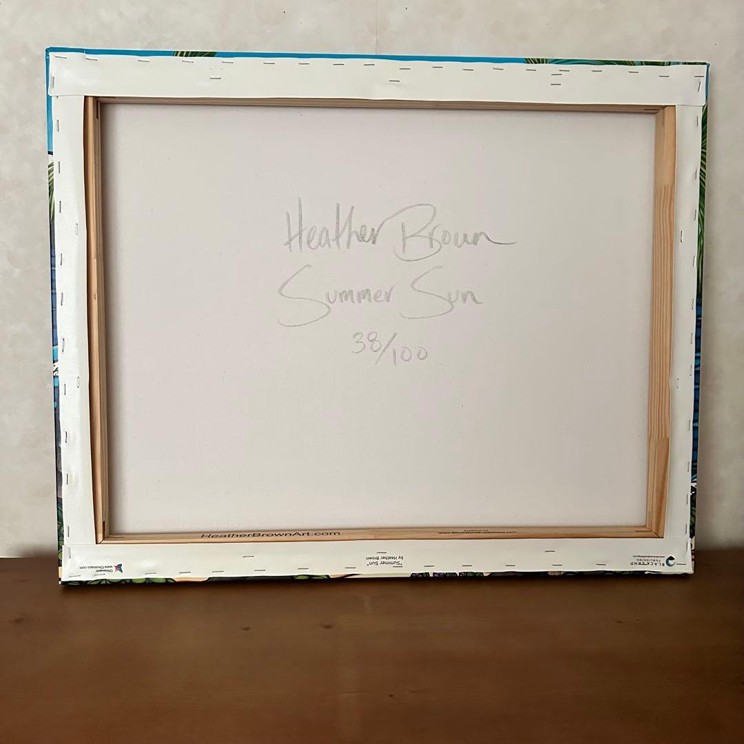 ヘザーブラウン \"Summer Sun\"ジクレー サイン入り