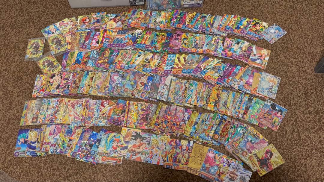 とら ドラゴンボールヒーローズ まとめ売り2394枚