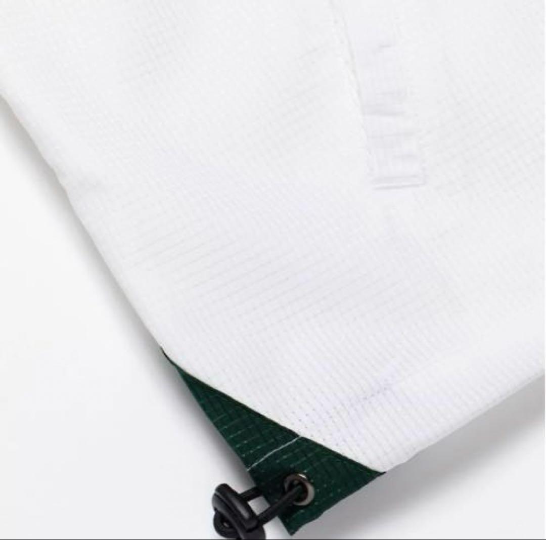 新品未使用【デヴァロー ゴルフ】 メンズ ドットエアーWRブルゾン ホワイト Ｍ