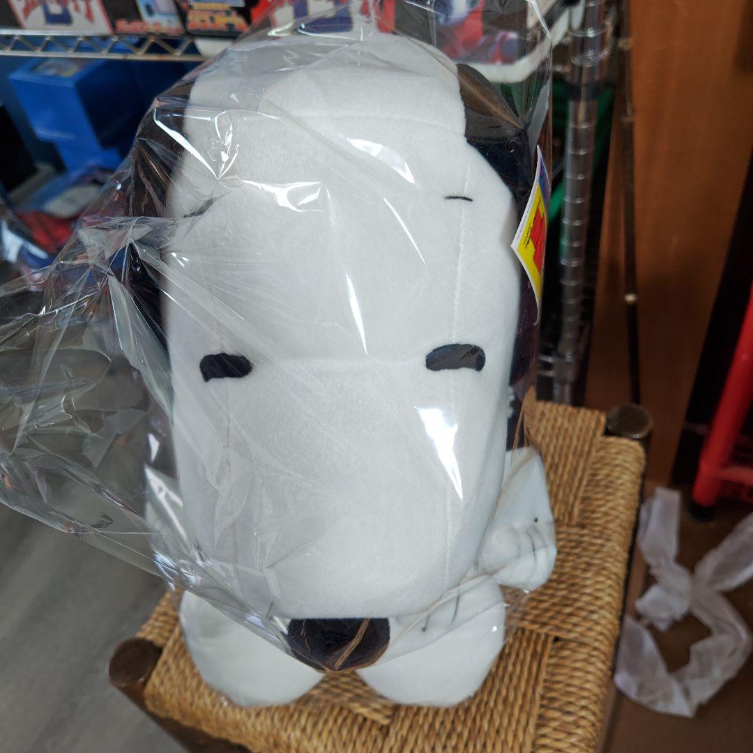 PEANUTS 非売品 革ジャン スヌーピー ぬいぐるみ タグ付き