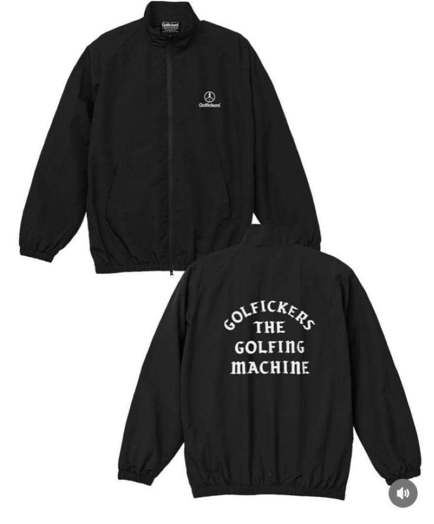 美品　ゴルフィッカーズ　golfickers セットアップ　ブラック　S