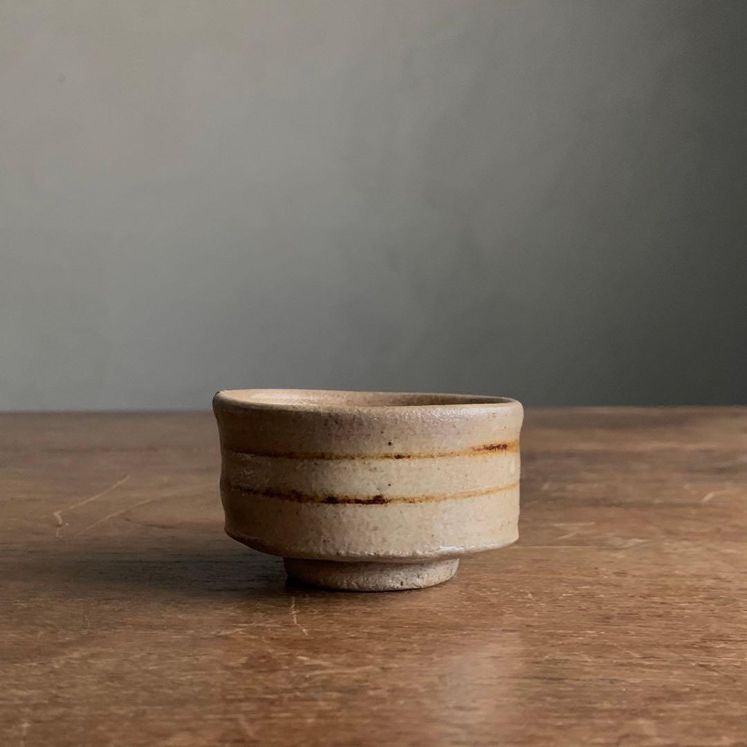 輪線文 桶盃 半筒盃 盃 ぐい呑み ちょこ 酒器 古美術 古道具 アンティーク