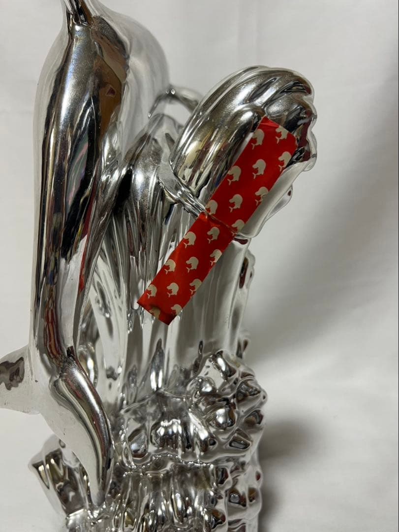 プラチナム　ドルフィン　ブランデー　シルバー　未開栓　陶器ボトル