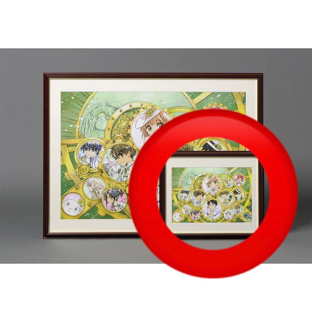 CLAMP画業30周年記念メインビジュアル複製原画