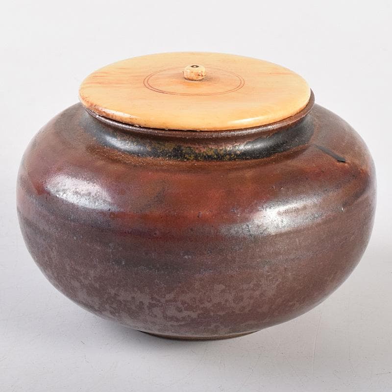 Gojyo 茶入　仕覆三点　啐啄斎極め箱　碌々斎書付二重箱　F　R7745