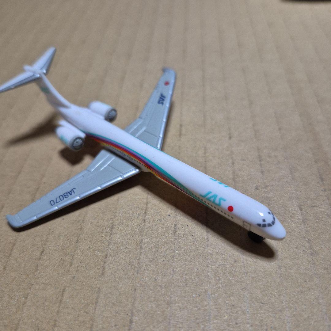 JAL　JAS　ミニエアプレーンモデルシリーズ　全種