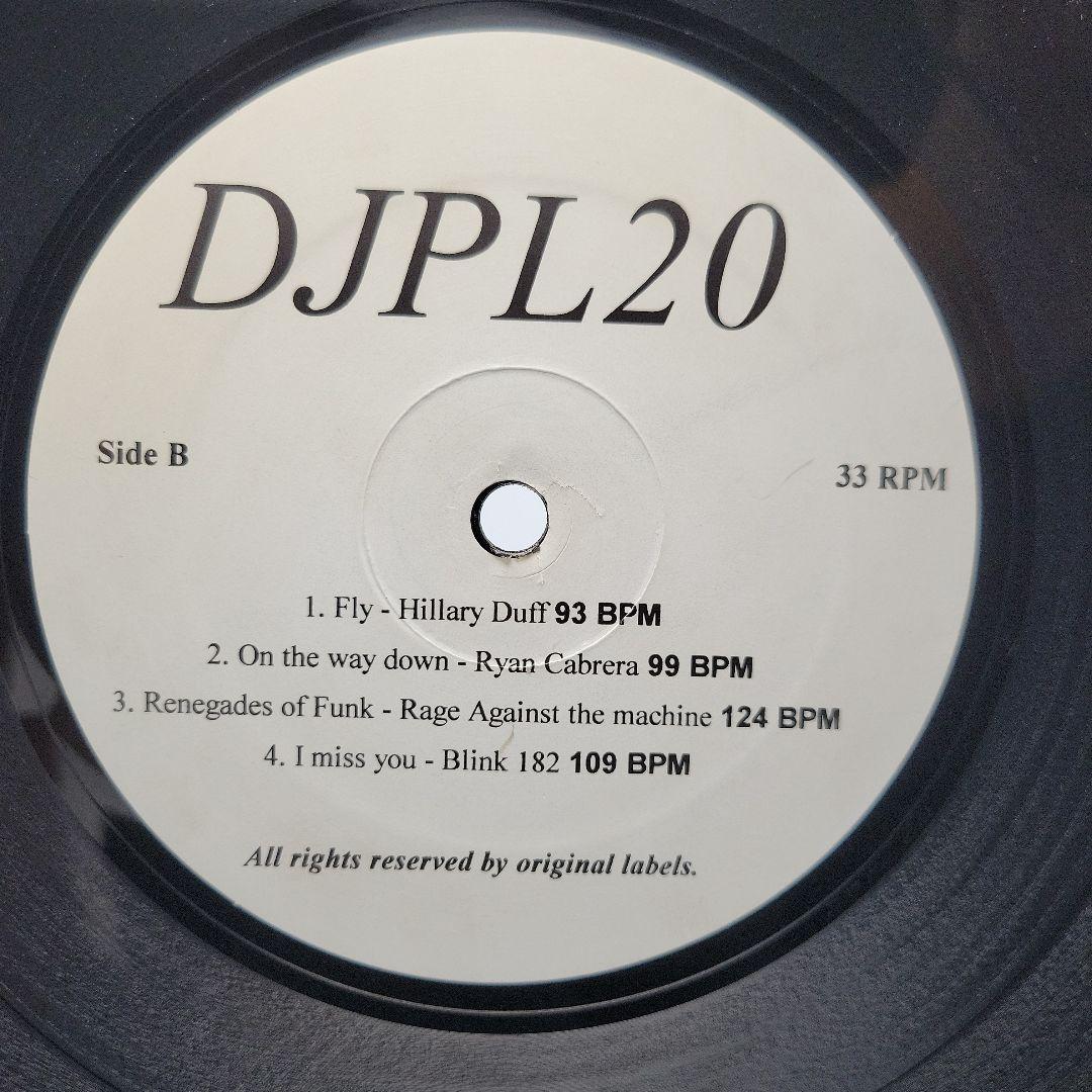 V.A./DJPL20レコード12\"コンピレーションリミックス集