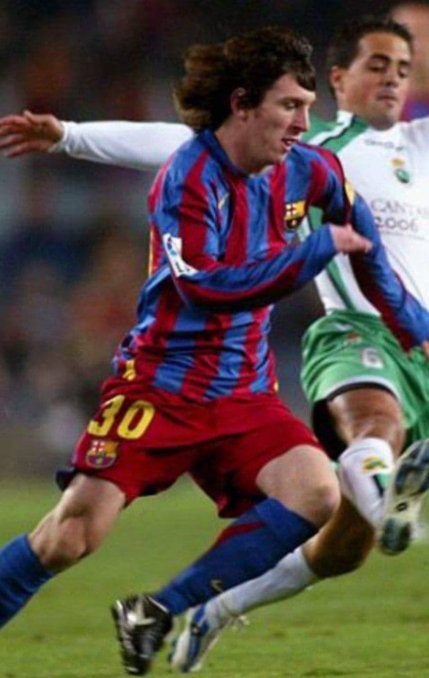 Mサイズ 正規品 新品未使用タグ付 05/06バルセロナ メッシ