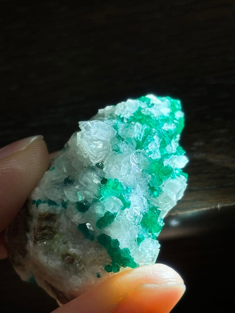 ツメブ鉱山 ダイオプテーズカルサイト