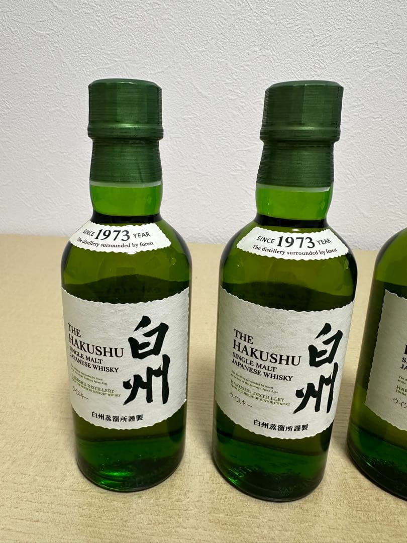 白州 THE HAKUSHU 4本セット　180ml