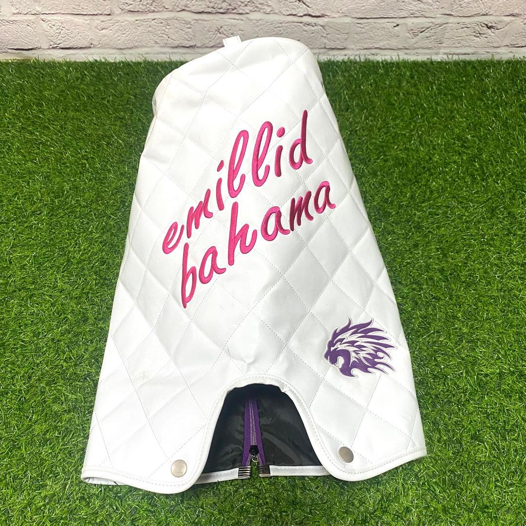 エミリッドバハマ キャディバッグ ホワイト レディース ゴルフ