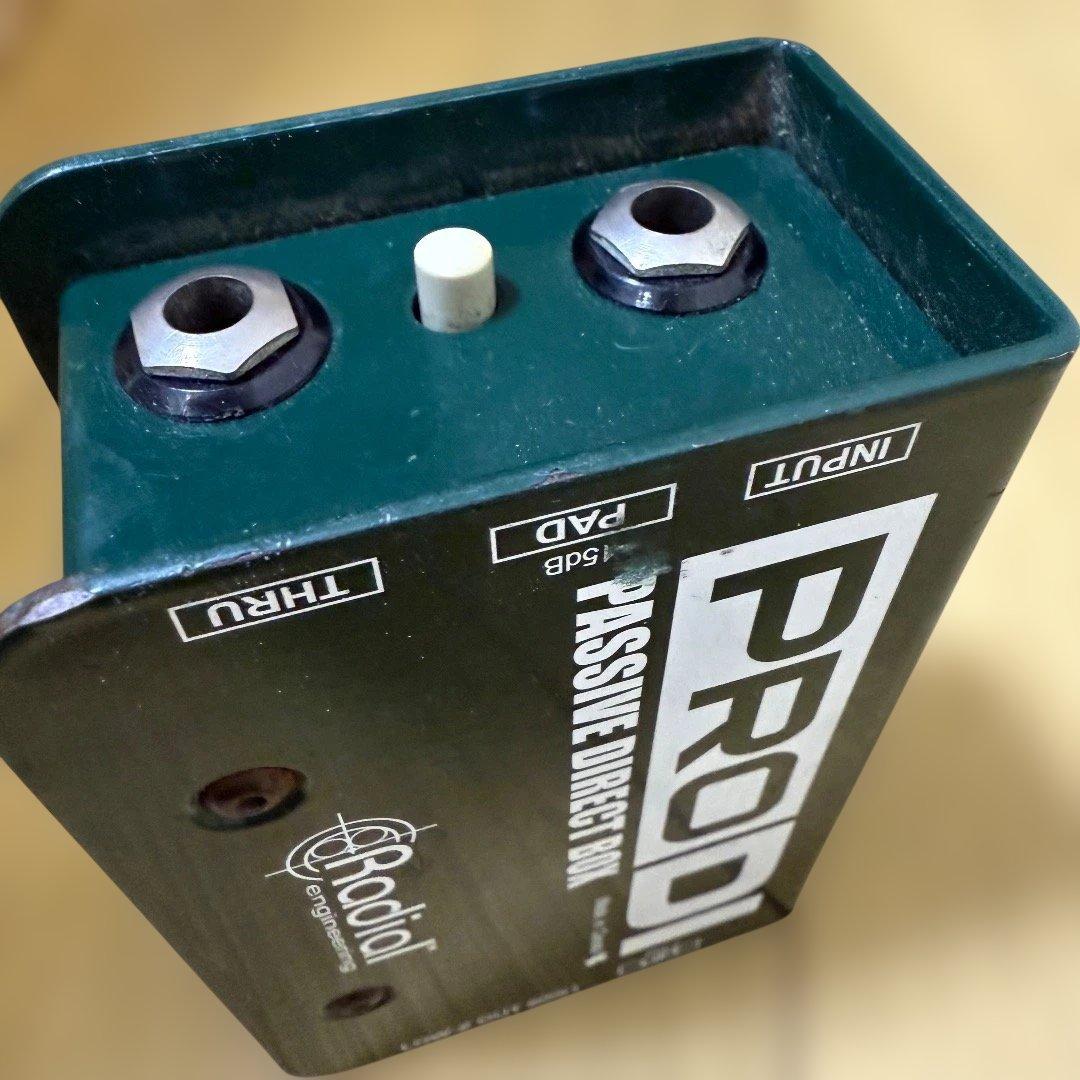 【希少・旧ロゴ】Radial PRODIパッシブダイレクトボックス 動作確認済
