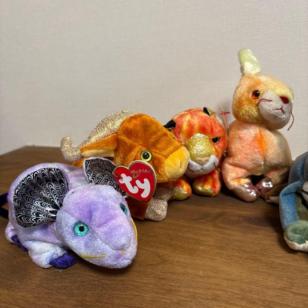 Ty ぬいぐるみセット ※十二支セット