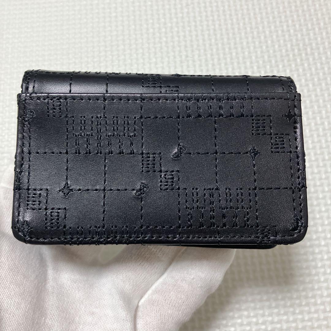 未使用　希少　初音ミク 本革ウォレット＆名刺入れセット 特製ギフトボックス