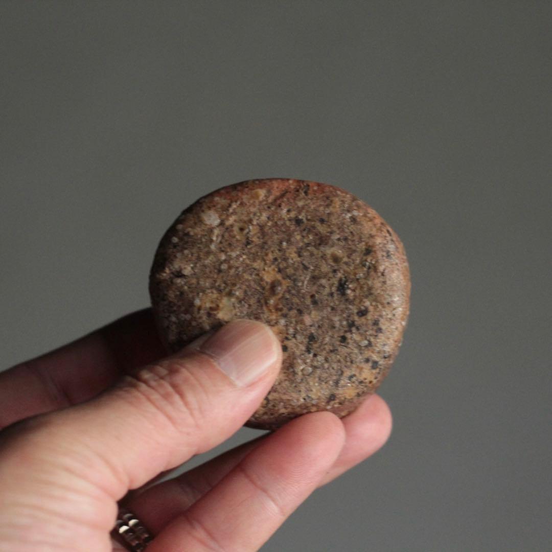 信楽 黴餅 香合 茶道具 古美術 古道具 アンティーク