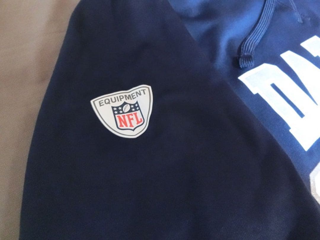 Nike NFLアメフト ダラスカーボーイズ パーカーUS S 紺