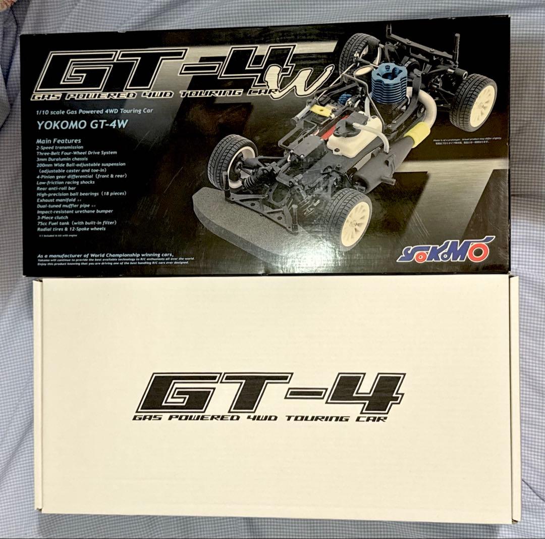 未組み立て★ヨコモGT-4W エンジンレス シャーシキット 1/10 スケール