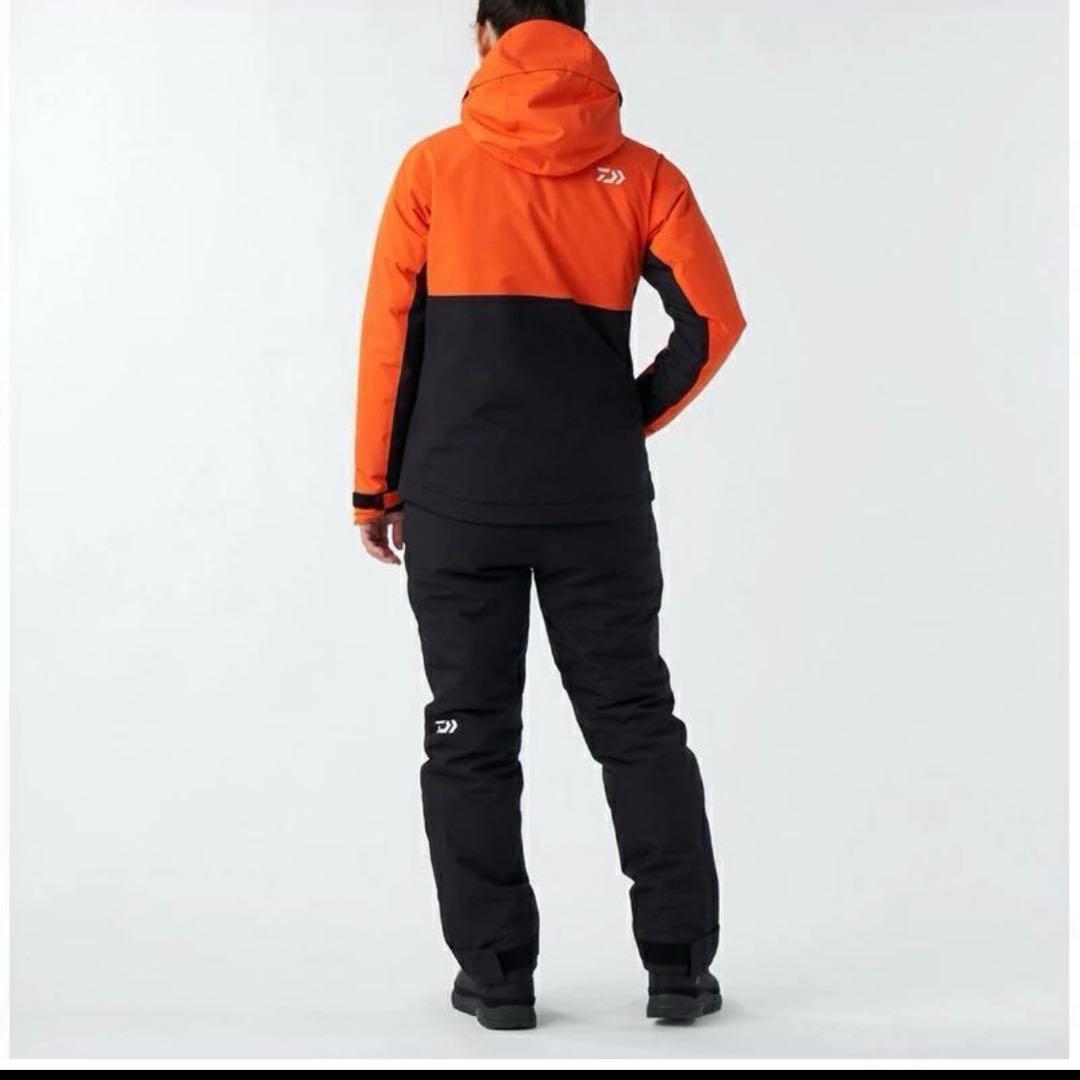 新品　ダイワ　DW-1922 ウィンタースーツ オレンジ/ブラック WL