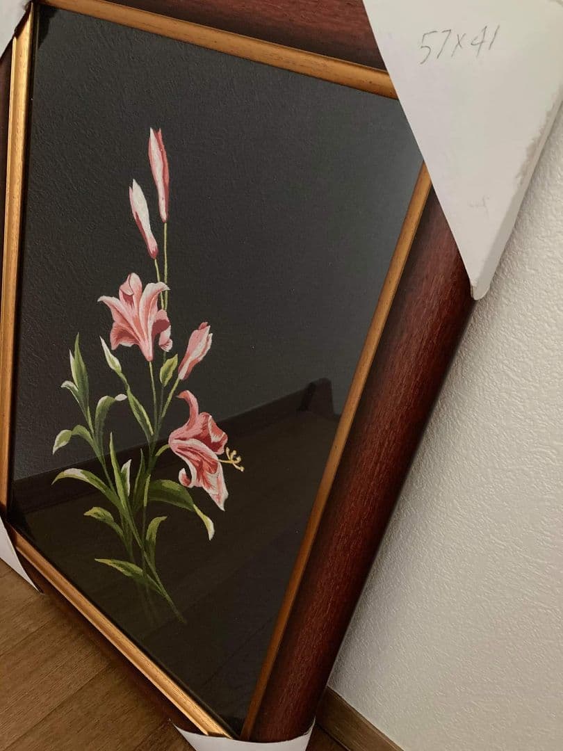 刺繍の絵、半額で