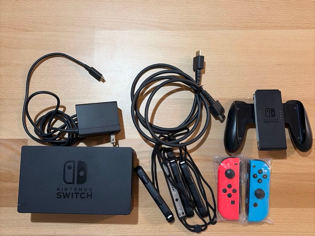 【訳あり】Nintendo Switch 本体 他付属