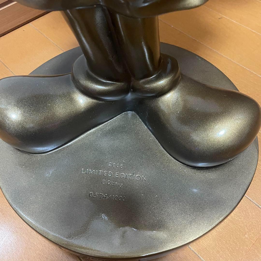【希少】アニバーサリーミッキー極大ブロンズ像 1000体限定品