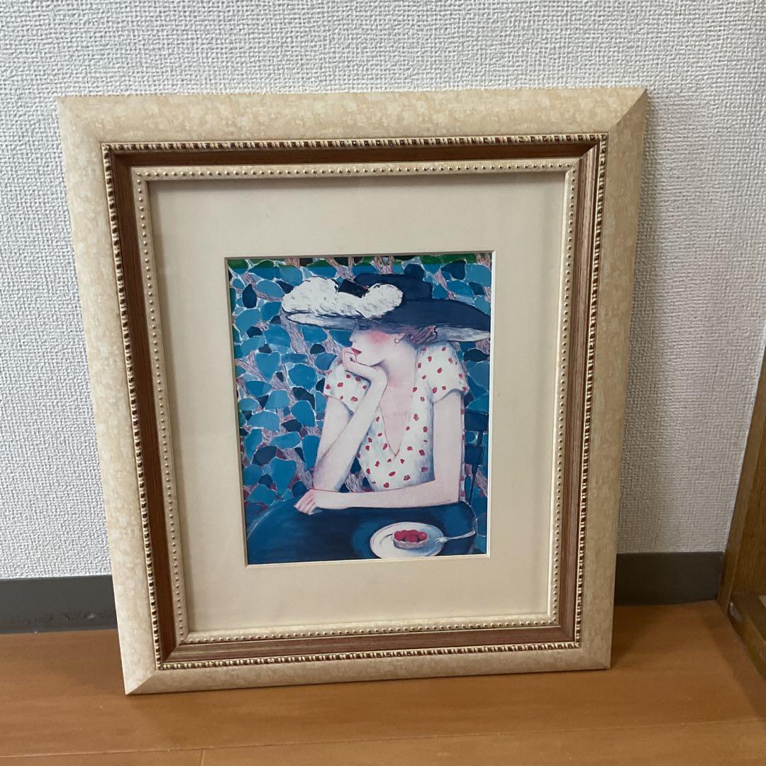 ジャン＝ピエール カシニヨール 甘い誘惑 アートフレーム 額装 前面ガラス