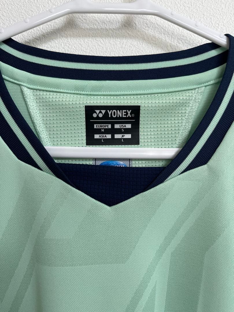 【ヨネックス】ゲームシャツ　Lサイズ