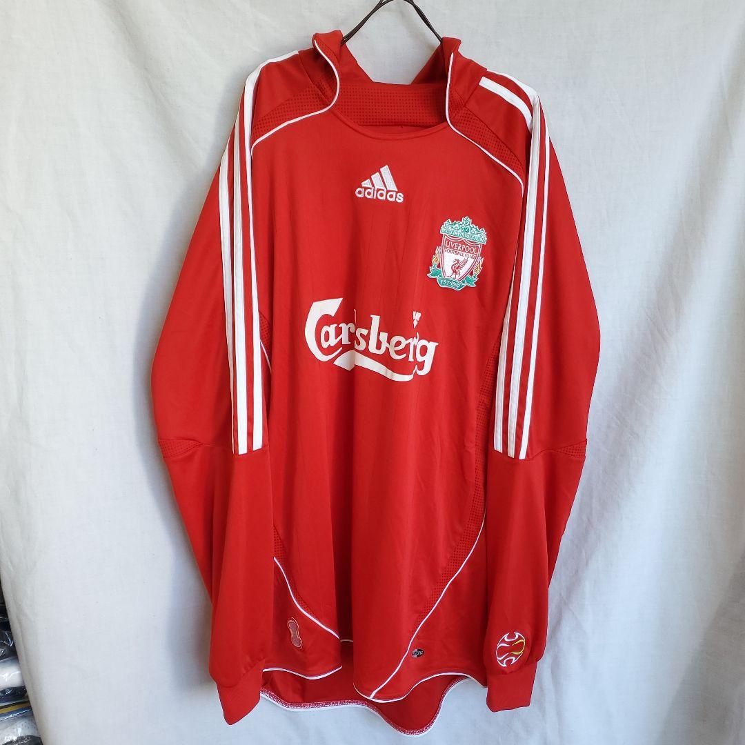 希少 アディダス リバプール ユニフォーム 長袖 リヴァプール ユニフォーム 赤