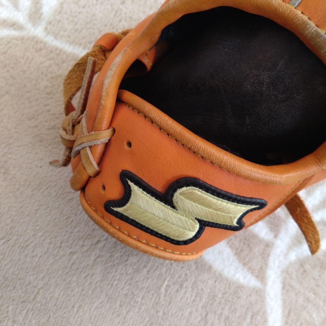 【5％引】SSK オレンジ 軟式用グローブ　オールランド