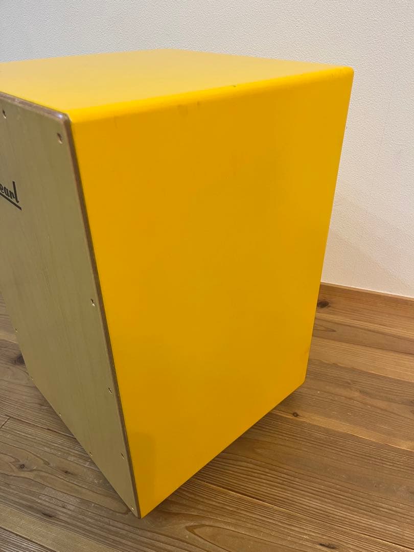 Pearl PCJ-CVC SC カホン パール　イエロー　ケース付き　打楽器