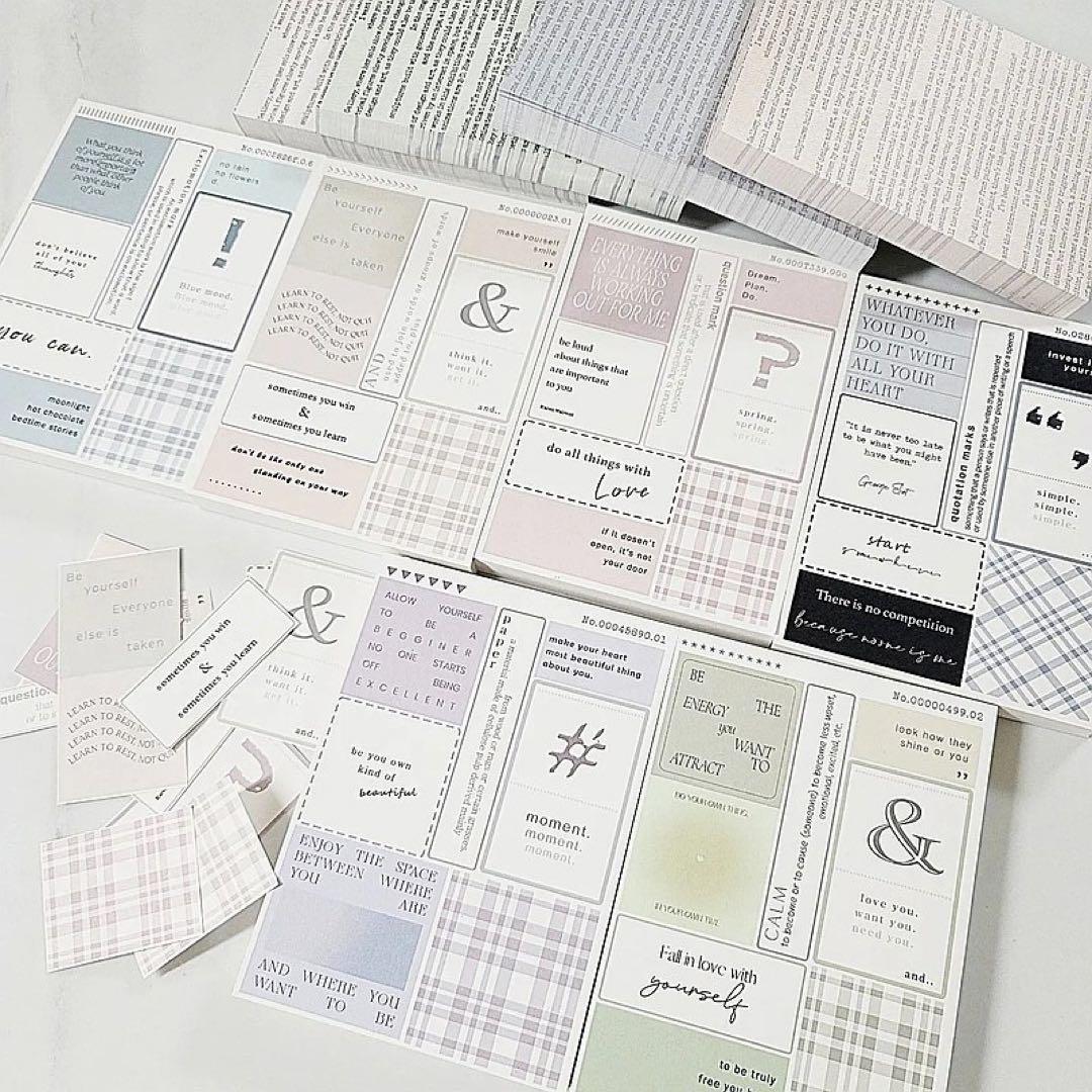 コラージュ素材　紙もの　素材紙　【1255】