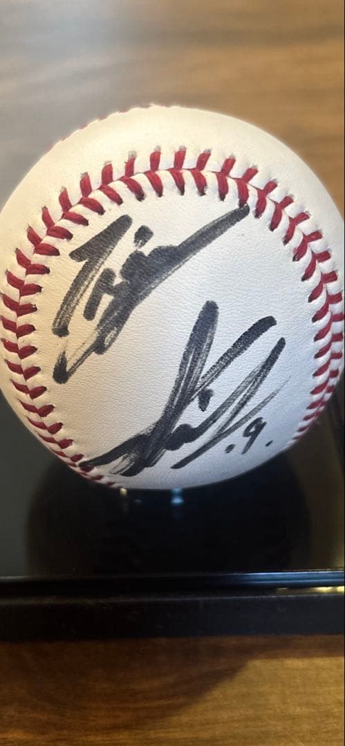 藤浪晋太郎 直筆サイン入り ミズノ公式試合球 状態良好