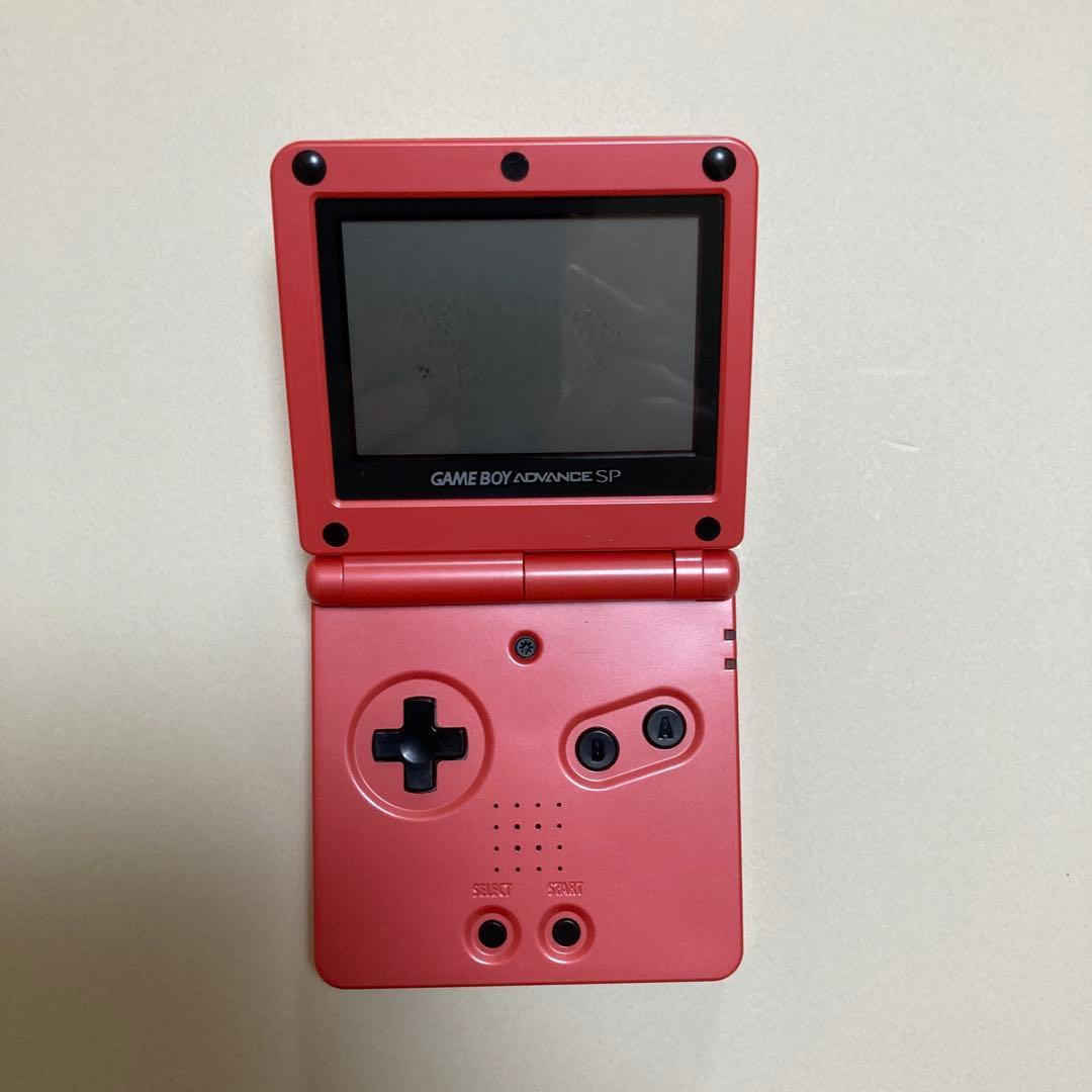 ゲームボーイアドバンスSP 限定版シャア専用カラー