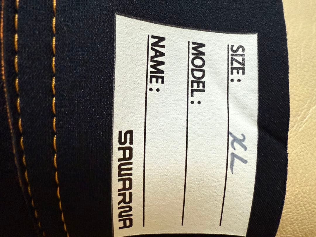 SAWARNA ウェットスーツベスト XL オレンジ/グレー