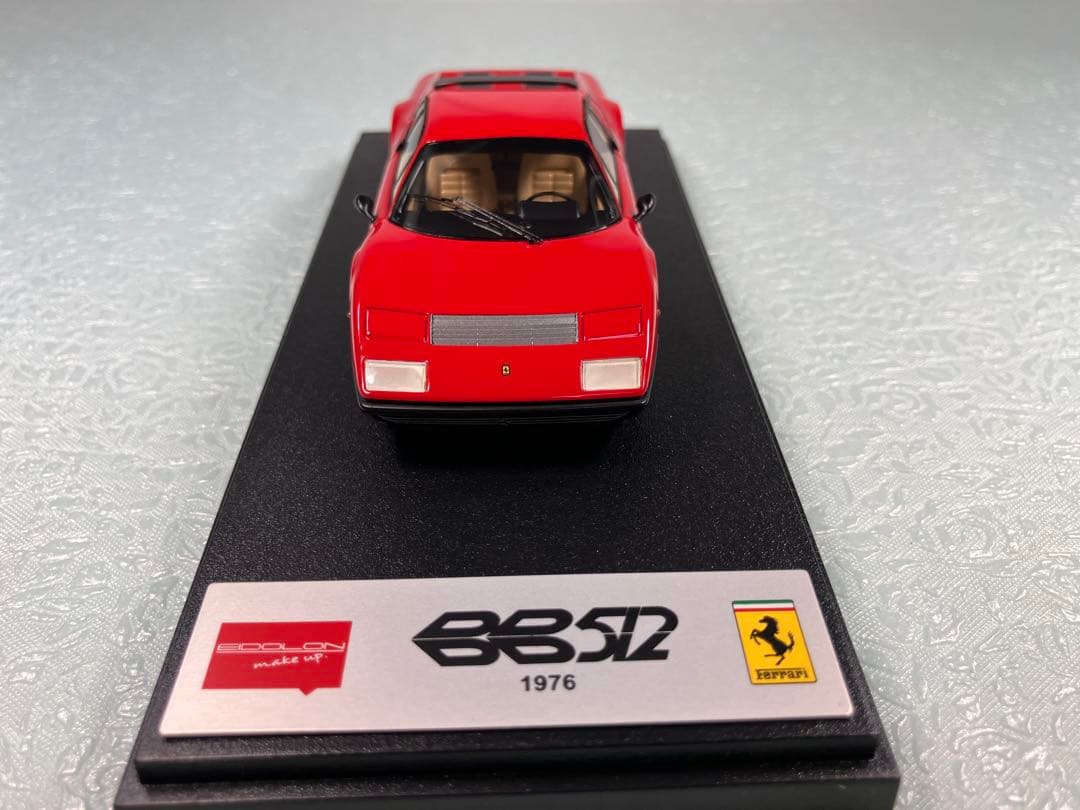 アイドロン　フェラーリ５１２ＢＢ １９７６年　レッド＆ブラック