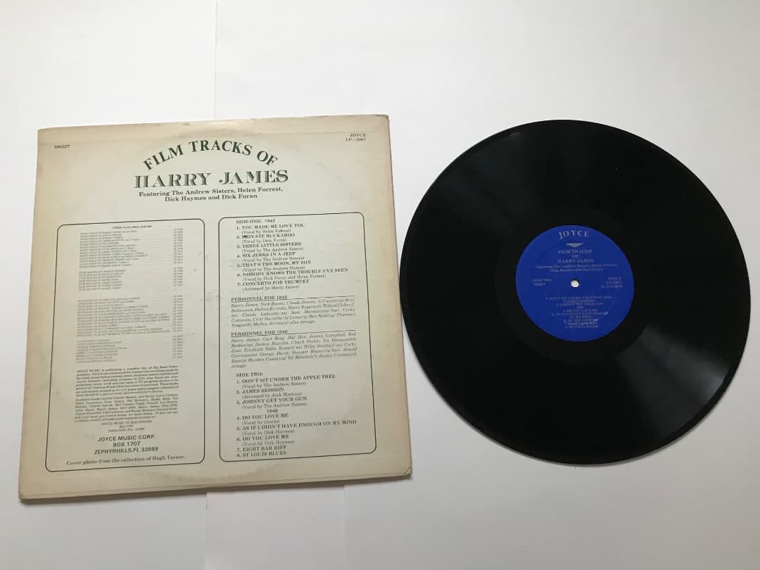 Harry James' Greatest Hits 他２枚レコード