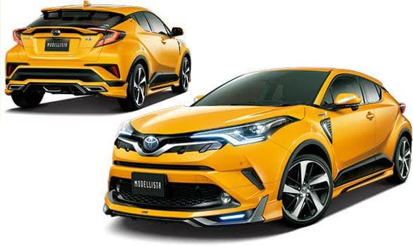 モデリスタエアロ★1/30カラーサンプルC-HRミニカー★MODELLISTA