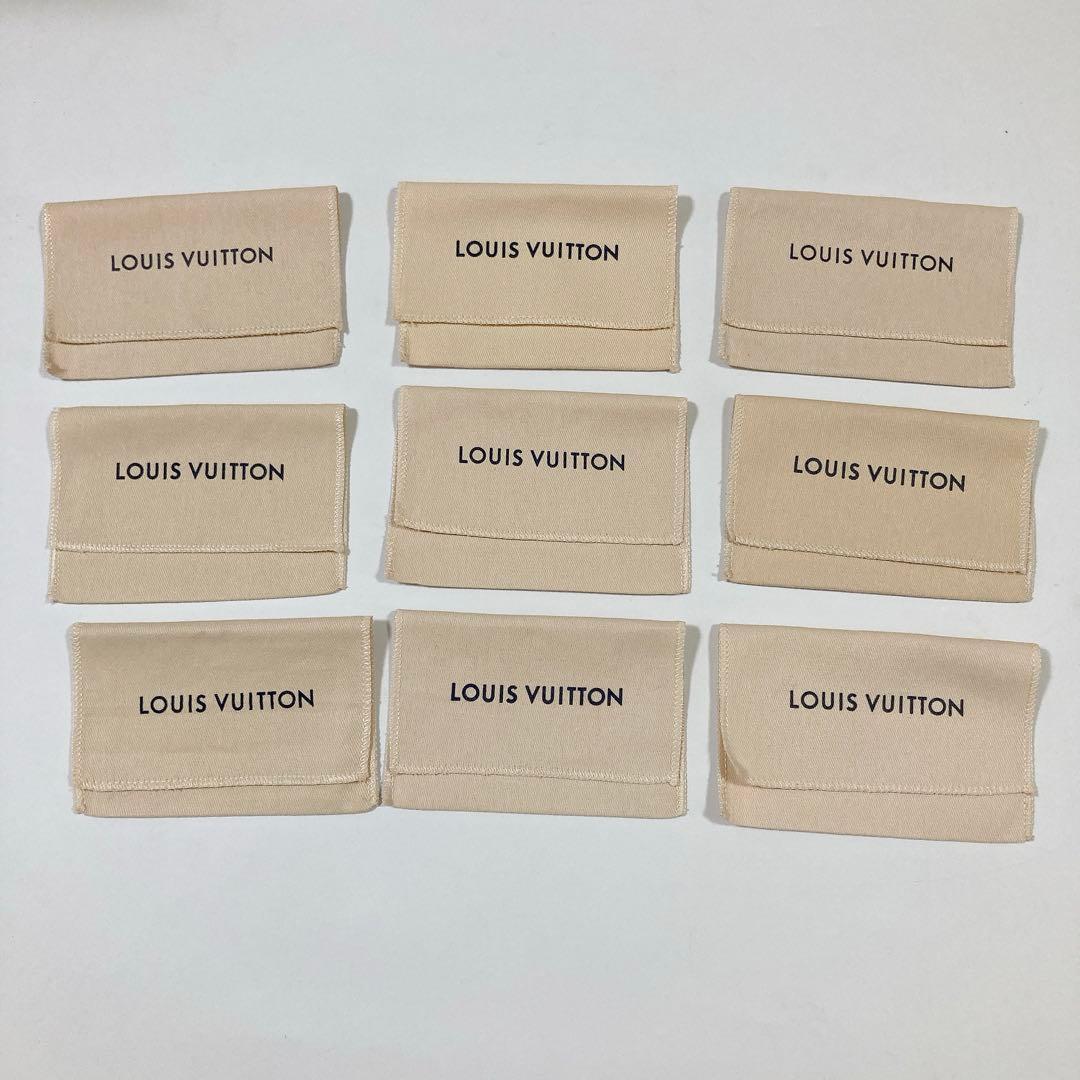 美品　ルイヴィトン　保存袋　22枚　キーケース、キーホルダー、アクセサリー用