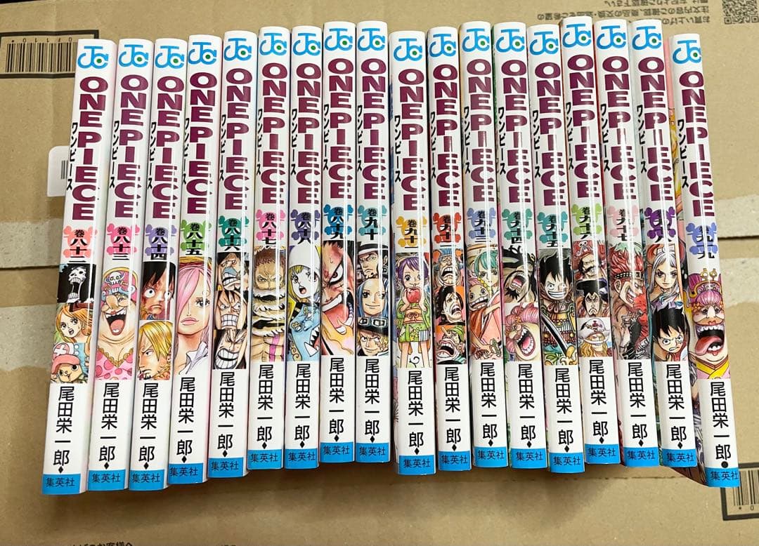 ONE PIECE ワンピース漫画　1巻〜108巻