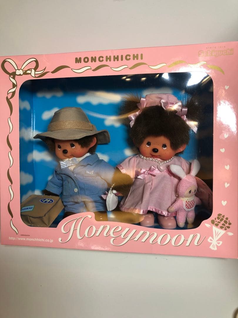 2004年発売 新品 ハネムーン モンチッチ monchhichi 1117