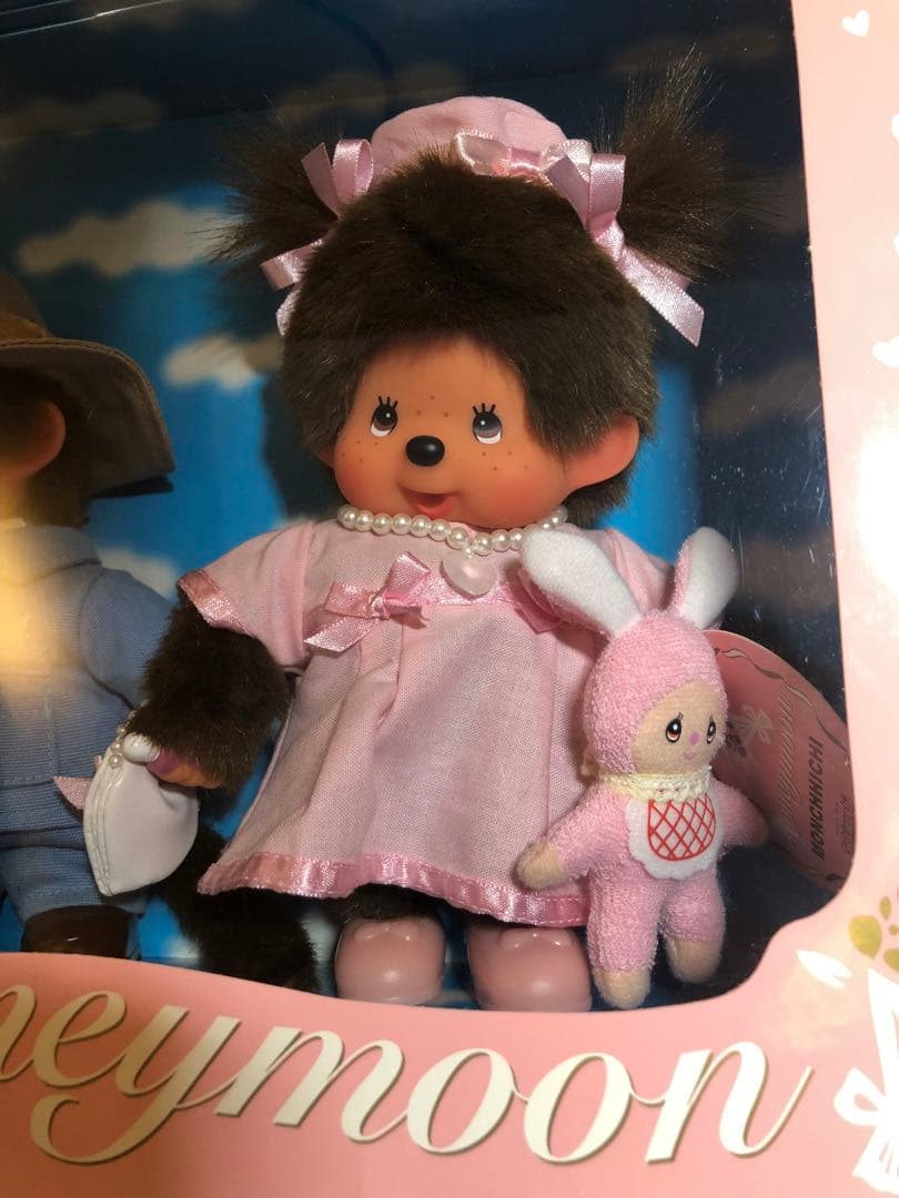 2004年発売 新品 ハネムーン モンチッチ monchhichi 1117