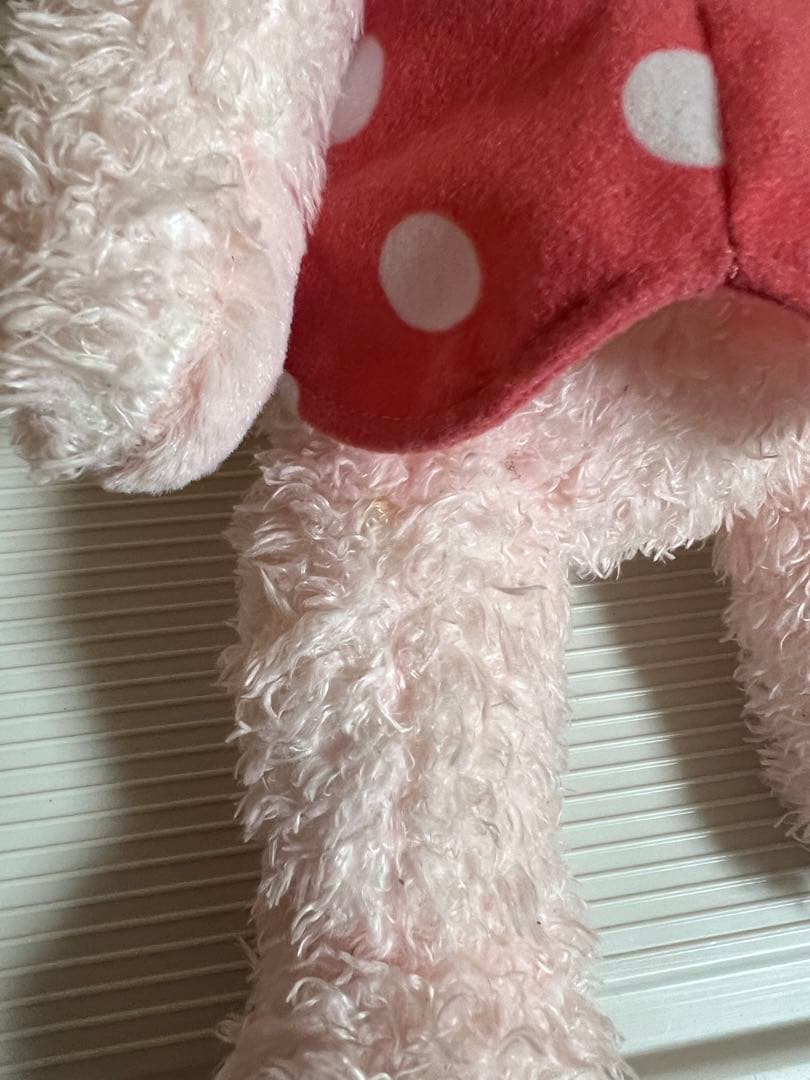 カドリーベアーの特大ぬいぐる、Mサイズ、ピンク