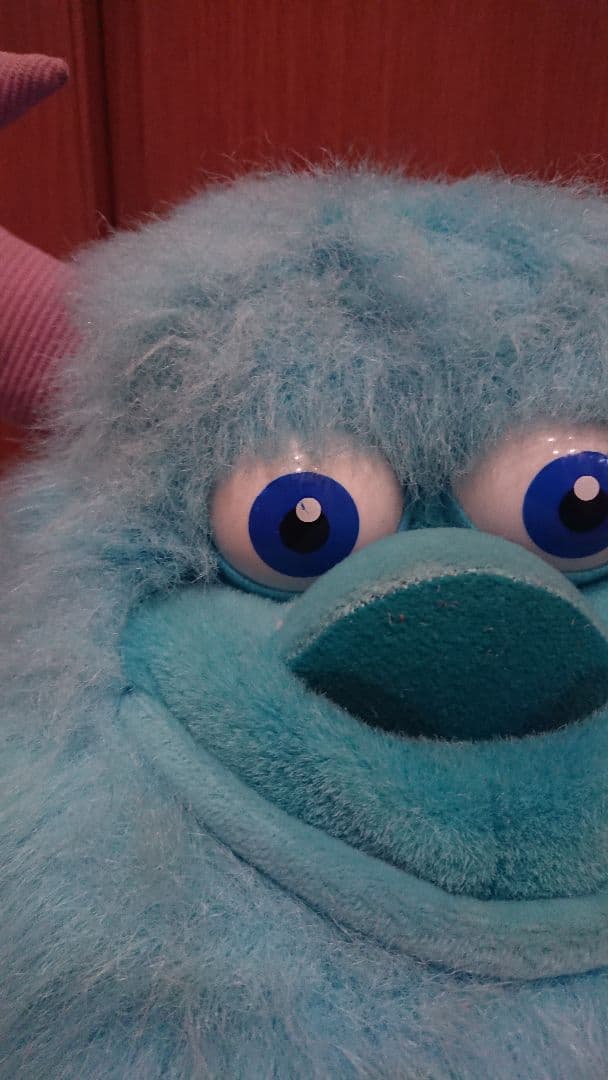 レア 廃盤 TOMY モンスターズ・インク サリー ぬいぐるみ 特大 PIXAR