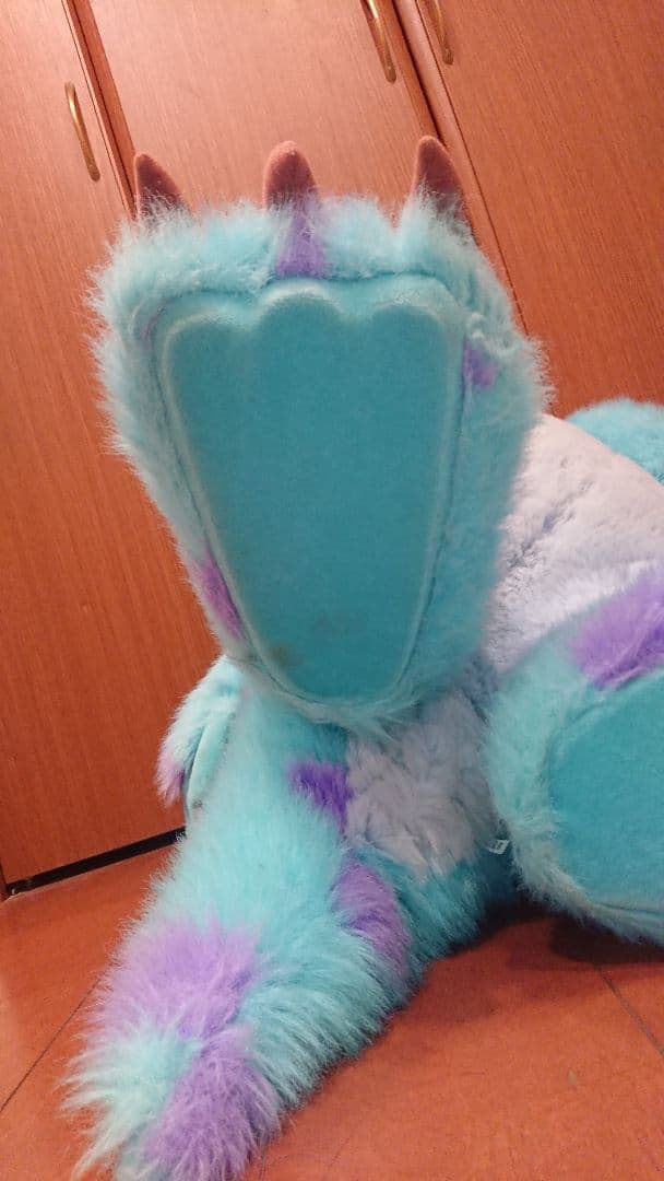 レア 廃盤 TOMY モンスターズ・インク サリー ぬいぐるみ 特大 PIXAR