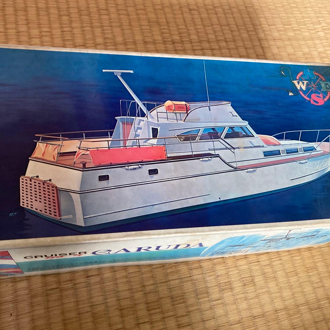 新春セール⭐︎未組立　激レア　昭和レトロ　イッコーモケイ　クルーザー　ガルーダ