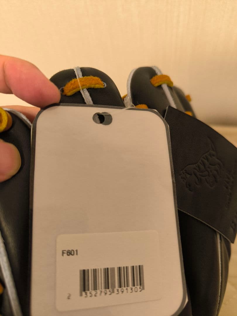 【新品未使用】ファイブ FIVE F601 硬式 内野手用 グラブ グラブ袋付