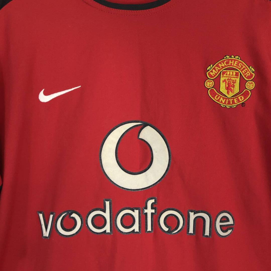 ナイキ マンチェスターユナイテッド 長袖ユニフォーム レッド M S3DHA
