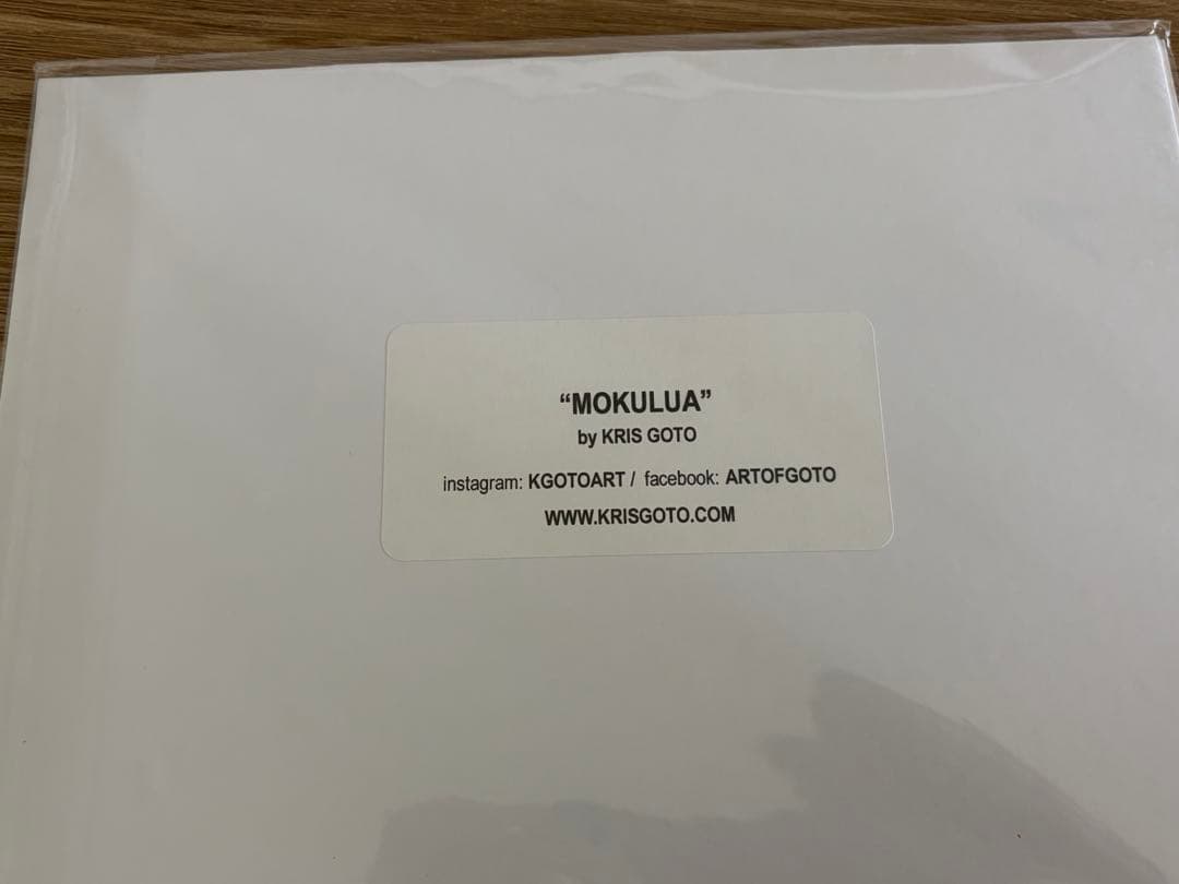 Kris Goto　ハワイ　サイン入り