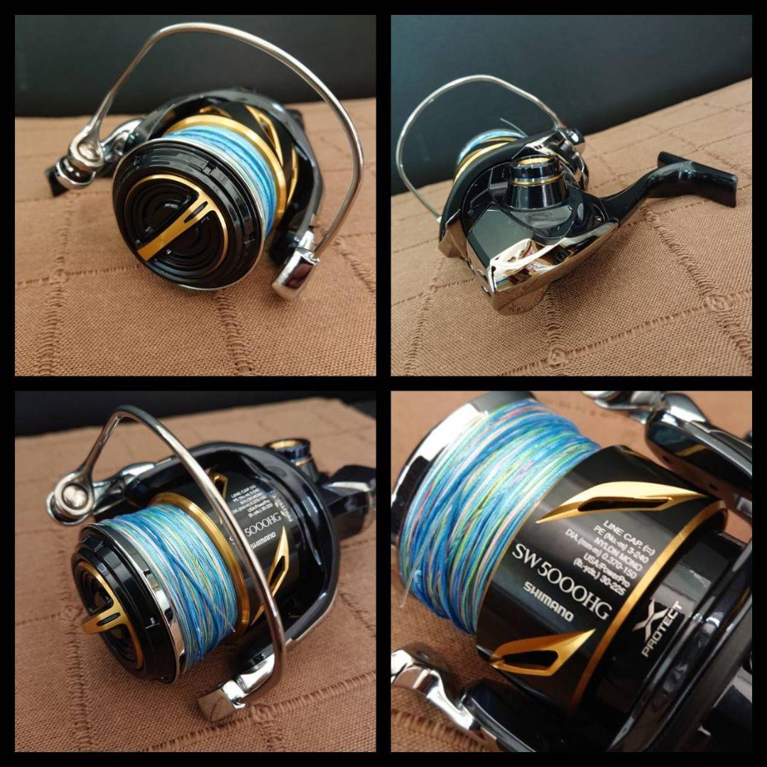 極美品 シマノ 20ステラ SW 5000HG-C リール Shimano 釣具