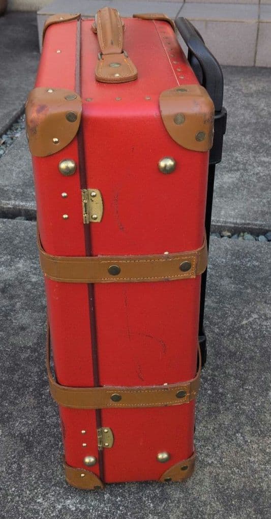 【ジャンク品】グローブトロッター キャリーオン 21インチ 2ホイール 鍵付き